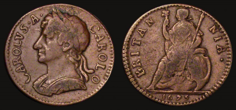 Farthing 1675 Peck 528 Fine

Estimate: GBP 25 - 50