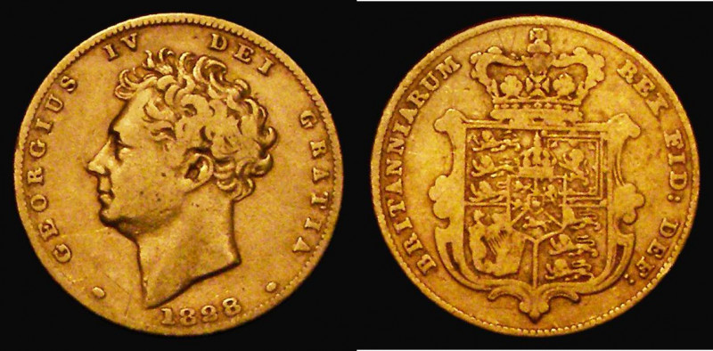 Half Sovereign 1828 Marsh 409 VG

Estimate: GBP 140 - 180