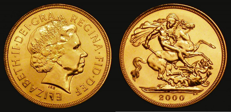 Sovereign 2000 S.SC4 Lustrous UNC uncased in capsule

Estimate: GBP 250 - 350