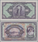 Czechoslovakia: 5000 Korun 1920 SPECIMEN, P.19s, in a perfect UNC condition and original shape, Condition: UNC.
 [taxed under margin system]