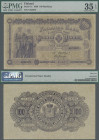 Finland: Finlands Bank 100 Markkaa 1898, P.7c with signatures: Wegelius / Jägerskiöld, still nice and original shape with a few folds and minor spots,...