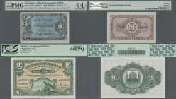 Gibraltar: Government of Gibraltar 1 Pound 20th November 1971, P.18b, PCGS graded 66 Gem New PPQ.
 [plus 7 % import fees]