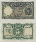 Iran: Imperial Bank of Persia 5 Tomans dated 1st June 1925 with additional overprint ”Payable at Bushire only”. P.13, very popular and rare note, stil...