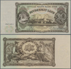 Latvia: Latvian Government Currency Note 20 Latu 1935, P.30a, almost perfect condition, just one soft vertical bend at center and tiny spot at lower l...