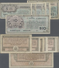 United States of America: Military Payment Certificates, series 461, ND(1946-47), 1st print, set with 8 banknotes, comprising 5 Cents (P.M1, VF+), 2x ...