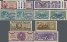 United States of America: Military Payment Certificates, series 692, ND(1970), 2nd print, set with 11 banknotes, comprising 5 Cents (P.M91, UNC), 10 C...