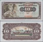 Yugoslavia: 10 Dinara 1965, P.78s Specimen wit Serial Nr. AA 000000 and red overprint SPECIMEN on front and back. Condition: UNC.
 [taxed under margi...