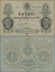 Deutschland - Altdeutsche Staaten: Königlich Sächsisches Cassen-Billet 1 Thaler 1867, Grabowski 462 (PiRi A396), Lit. A., KN N°3711148, vorserseitiger...
