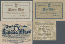 Deutschland - Notgeld - Sonstige: Lot mit ca. 100 Notgeld- und Serienscheinen, dabei u.a. Stadtkasse Stuttgart 2 Millionen Mark 1923, Chemnitz Finanzv...
