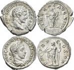 Antike: Kleines Lot 5 nicht näher bestimmter Münzen, dabei 3 Silberdenare und 2 Kupfer Antoniniane. Überdurchschnittlich erhalten.
 [differenzbesteue...
