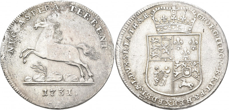 Altdeutschland und RDR bis 1800: Braunschweig-Lüneburg, Georg II. 1727-1760: Tal...