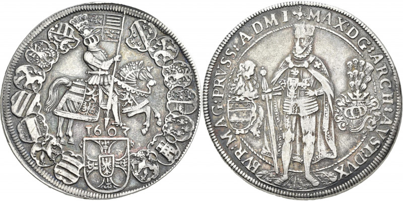 Altdeutschland und RDR bis 1800: Deutscher Orden, Maximilian I. (III.) 1590-1602...
