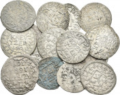 Altdeutschland und RDR bis 1800: Hessen-Darmstadt: Lot 15 Kleinsilbermünzen, meist sehr schön.
 [differenzbesteuert]