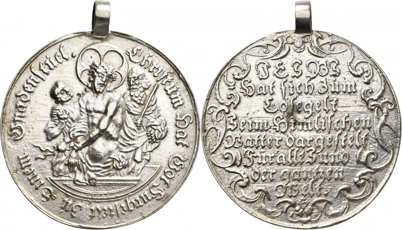 Medaillen Deutschland: Breslau/Schlesien: Silbermedaille o.J. (17. Jhd.), von Jo...