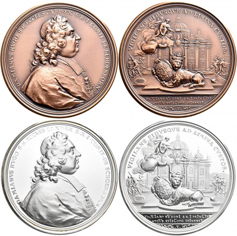 Medaillen Deutschland - Personen: Schönborn, Damian Hugo von (1719-1743): Neuprä...