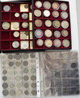 Alle Welt: Sammlung von circa 250 Kursmünzen aus aller Welt, u. a. gesichtet D-Mark, Silbermünzen u.w.
 [differenzbesteuert]