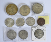 Asien: Kleines Lot besonderer Münzen, dabei Nepal, Tibet oder Burma. Von schön bis vorzüglich, 10 Stück
 [differenzbesteuert]