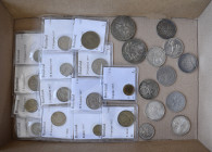 Sowjetunion: Lot 26 Münzen au der UdSSR 1921 - 1957. Von Kopeken bis zum Rubel, teilweise Silbermünzen der 20er Jahre dabei.
 [differenzbesteuert]