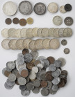 Deutschland 1871 - 1945: Eine Schachtel mit Münzen vom Kaiserreich über die Weimarer Republik bis zum Dritten Reich. Dabei Kleinmünzen, bisschen Silbe...