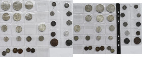 Deutsches Kaiserreich: Kleines Lot diverse Münzen aus dem Kaiserreich1 Pfennig bis 5 Mark, dabei auch bisschen Notgeld.
 [differenzbesteuert]