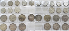 Baden: Typen-Sammlung Baden, dabei alle 15 Münzen, Jaeger 26 - Jaeger 40. Unterschiedliche Erhaltungen.
 [differenzbesteuert]