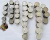 Bundesrepublik Deutschland 1948-2001: Sammlung Gedenkmünzen der BRD, von DM bis zum Euro, ohne die ersten 5. Sehr hohe Nonimale (über 1.400 DM und 850...