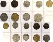 Danzig: Kleines Lot / Typensammlung 9 Münzen von 1 Pfennig bis 1 Gulden.
 [differenzbesteuert]