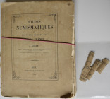 Literatur: Robert, P.: Etudes numismatiques sur une partie du nord-est de la France. Metz 1852. 251 Seiten, 18 Tafeln, wichtig für Kelten, Merowinger,...