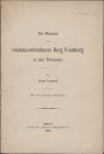 Literatur: Lejeune Ernst: Die Münzen der reichsunmittelbaren Burg Friedberg in der Wetterau, mit 2 Lichtdrucktafeln, original, ausgebunden aus Berline...