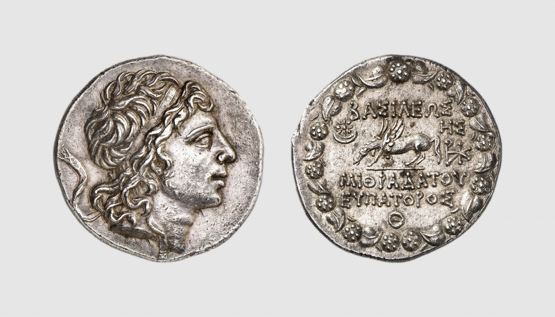Pontus. Mithradates VI. Pergamum. 89 BC. AR Tetradrachm (16.85g, 12h). Callataÿ ...