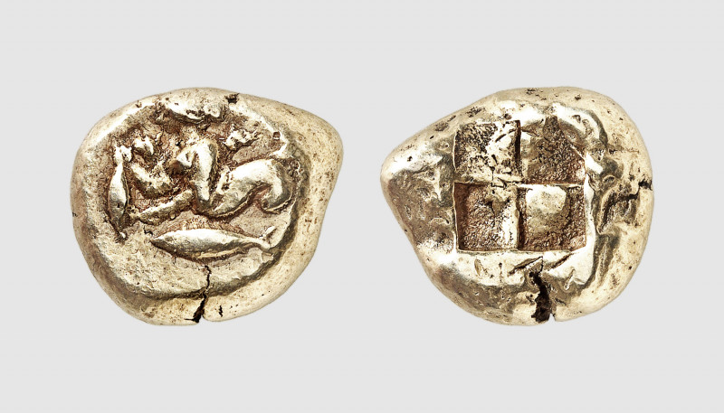 Mysia. Cyzicus. 500-450 BC. EL Stater (16.05g). Baldwin Brett 1495; von Fritze 1...