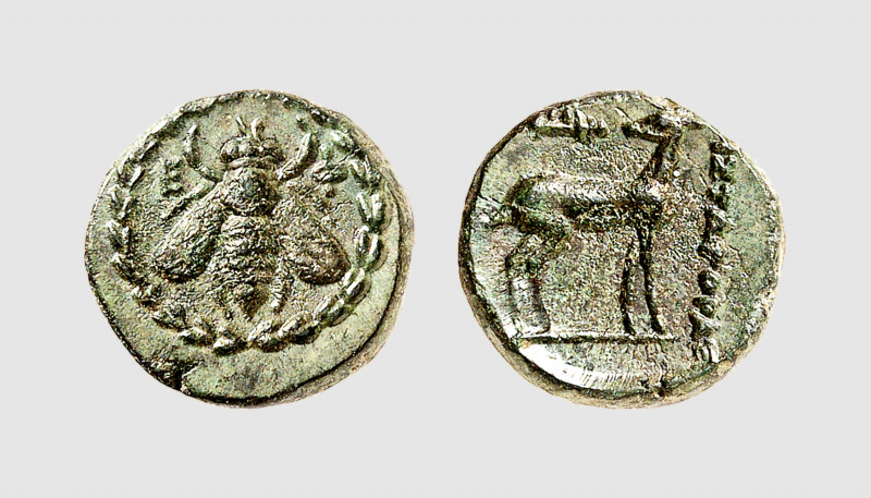 Ionia. Ephesus. 190-150 BC. Æ 13 (1.94g, 1h). Kinns -; Klein 385 (this coin). Ch...