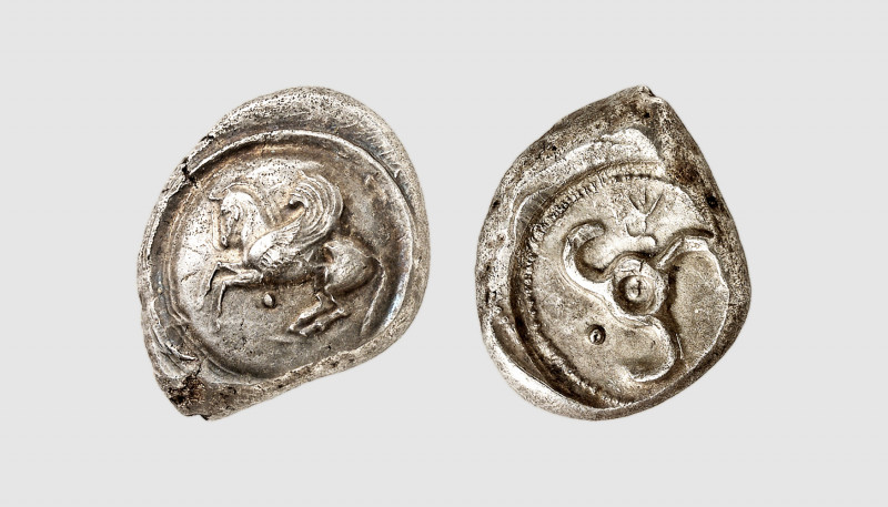 Lycia. Khinakha. Uncertain mint. 460-440 BC. AR Stater (9.88g). Müseler & Nollé ...
