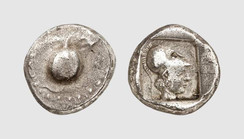 Pamphylia. Side. 460-430 BC. AR Stater (10.57g). Atlan 24; SNG Paris 626. Lightl...