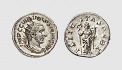 Empire. Volusian. Rome. AD 251-253. AR Antoninianus (3.73g, 6h). Cohen 32; RIC 205. Lightly toned. Struck on a broad flan. Choice extremely fine. From...