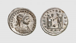 Empire. Aurelian. Serdica. AD 274. Æ Antoninianus (3.97g, 7h). Cohen 199; RIC 30. Lightly toned. Fully silvered. A few tiny pits on obverse. Choice ex...