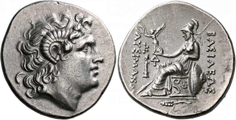 KINGS OF THRACE. Lysimachos, 305-281 BC. Tetradrachm (Silver, 31 mm, 17.02 g, 1 ...