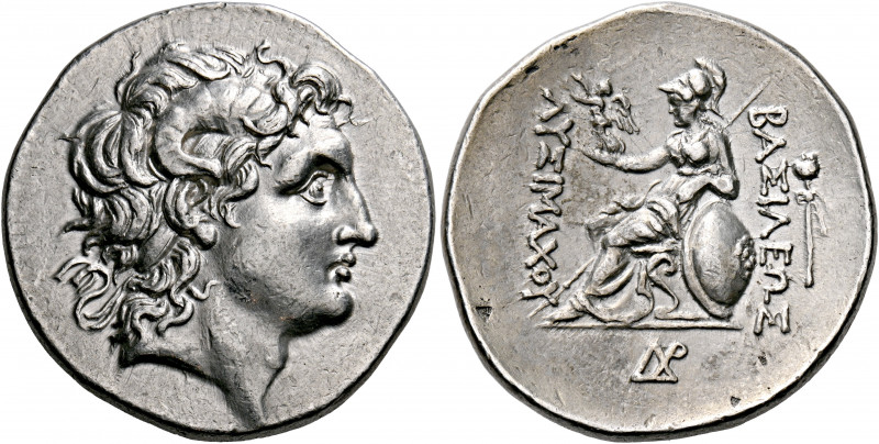 KINGS OF THRACE. Lysimachos, 305-281 BC. Tetradrachm (Silver, 30 mm, 17.09 g, 12...