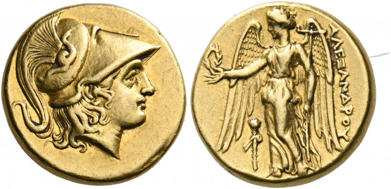 KINGS OF MACEDON. Alexander III ‘the Great’, 336-323 BC. Stater (Gold, 17 mm, 8....