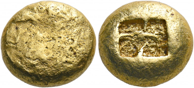 IONIA. Uncertain. Circa 650-600 BC. Trite (Electrum, 11 mm, 4.34 g), Lydo-Milesi...