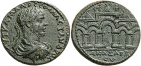 Severus Alexander, 222-235. (Bronze, 32 mm, 21.45 g, 6 h). Anazarbus in Cilicia. AYT KA M AYP CEOY AΛΕΞΑΝΔΡΟC Laureate, draped and cuirassed bust of S...