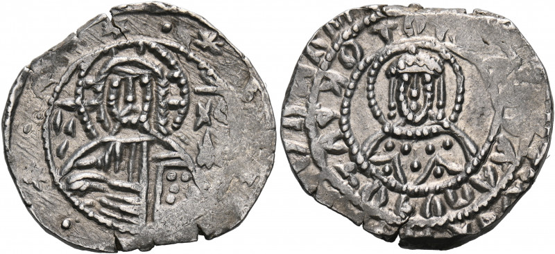 John VIII Palaeologus, 1425-1448. Stavraton (Silver, 26.5 mm, 8.08 g, 6 h), Cons...