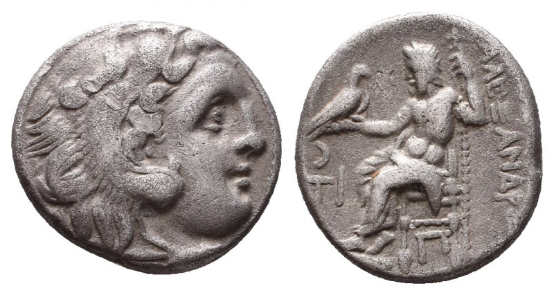 Kingdom of Macedon. Alexander III The Great. Drachm, 336-323 BC, 
Obv: Head of ...