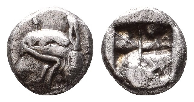 Greek Obol, Ca. 350-300 BC. AR
Ionia, Phokaia AR Obol. Circa 521-478 BC. Head o...