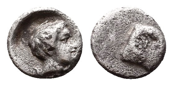 Greek Obol, Ca. 350-300 BC. AR

Condition: Very Fine

Weight: 0.5 gr
Diamet...
