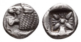 IONIA, Miletos. ca. 480-450 BC. AR Obol

Condition: Very Fine

Weight: 1.1 gr
Diameter: 9 mm