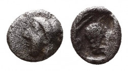 Cilicia, Soloi, c. 410-375 BC. AR Tetartemorion. . Helmeted head of Athena l. R/ Grape bunch within linear circle. BMC 24 var

Condition: Very Fine...
