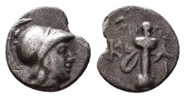 Greek Coins. Ae (1st century BC).

Condition: Extremely Fine

Weight: 1.1 gr
Diameter: 11 mm