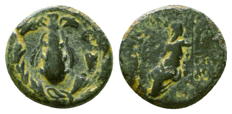 CILICIA. Tarsos. Balakros, Satrap of Cilicia (333-323 BC). Ae.
Obv: TAPΣΕΩΝ.
Z...