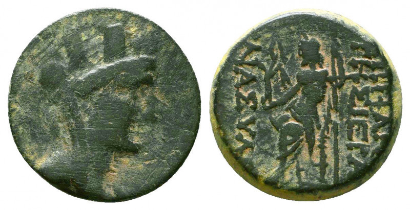 SYRIA, Seleucis and Pieria, Rhosos, (1st century B.C.), AE 

Condition: Very F...